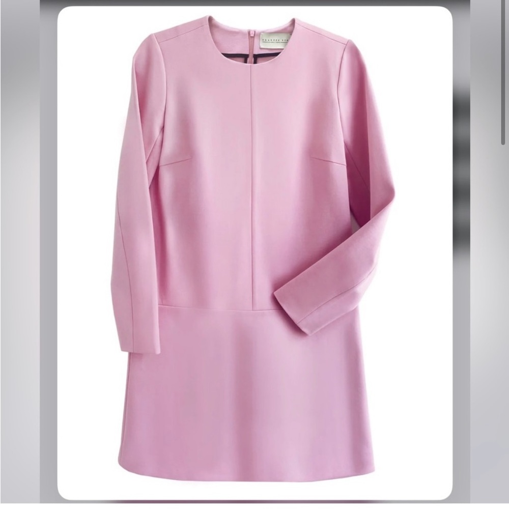 Classic six Twiggy pink shift dress size 4